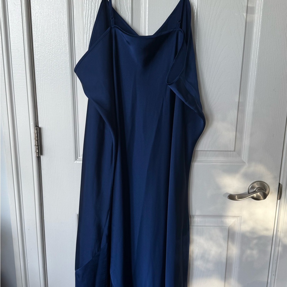 Knix Elegant Navy Blue Slip Dress